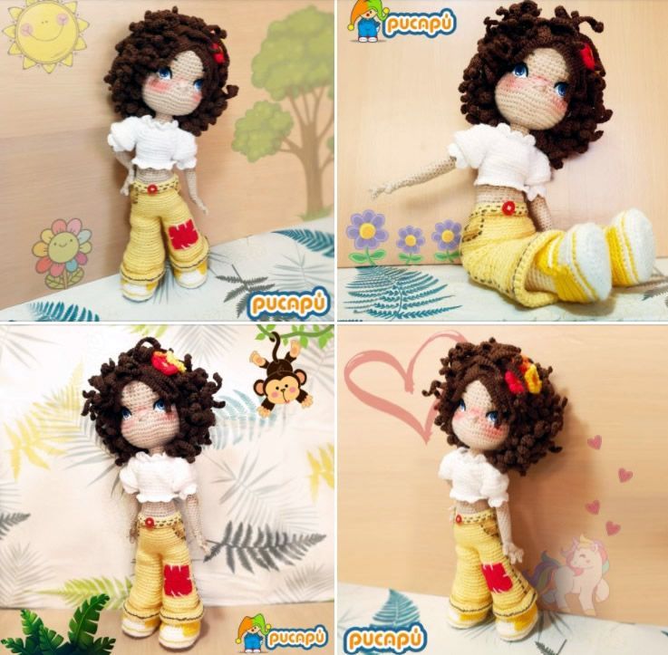 DIY Muñeca amigurumi Stella paso a paso