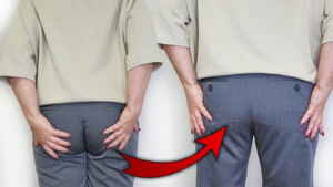 Agrandar los pantalones por detrás