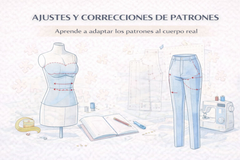 correcciones de patrones y costura