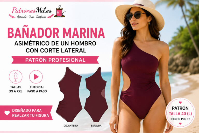 traje de baño o bañador Marina