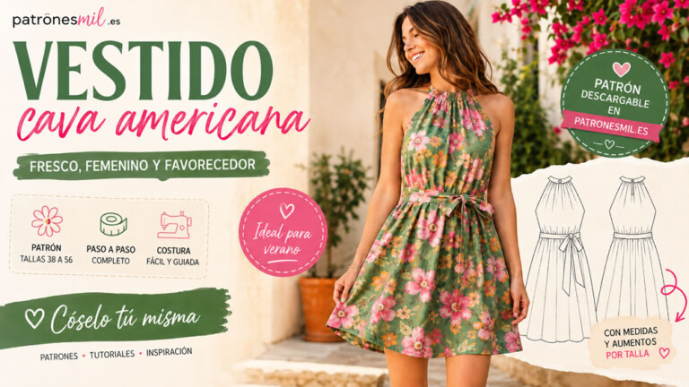 vestido cava americana para verano