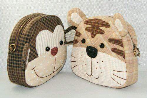 bolsos de mono y gato