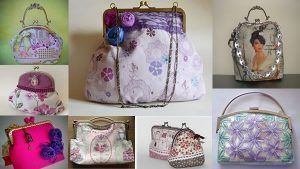 DIY Hacer patrones para monederos y bolsos con boquillas metálicas