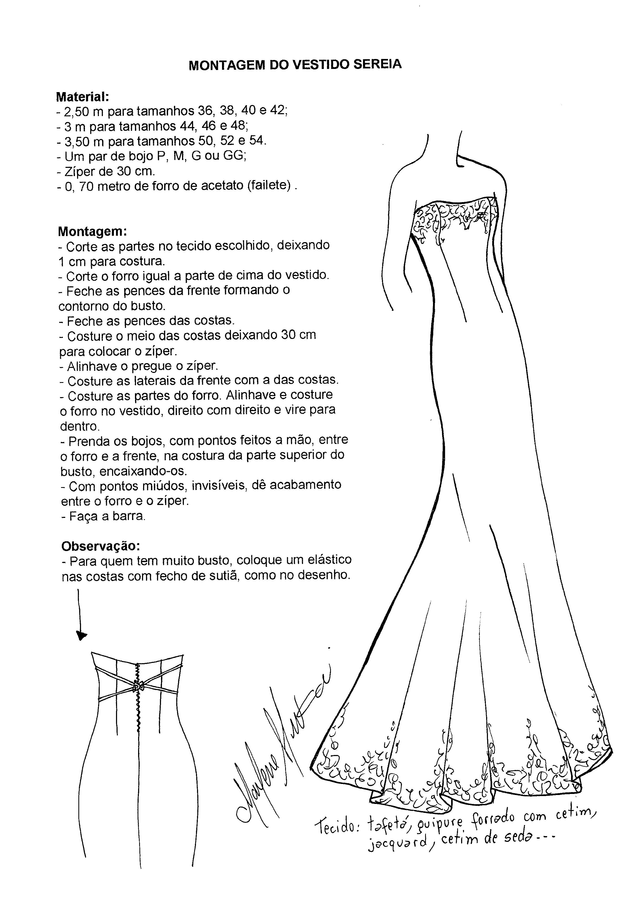 de vestido de novia - Patrones