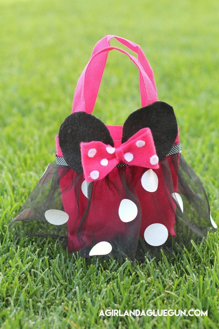 DIY bolso de Minnie Mouse