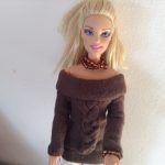 Suéter o jersey para muñecas Barbie