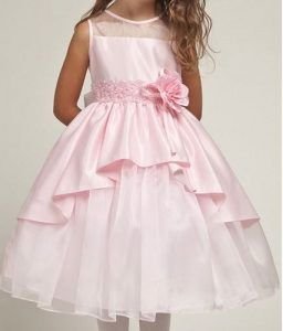 Patrón vestido de fiesta para niñas