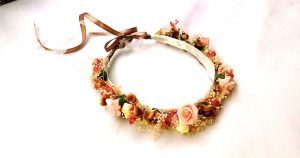 DIY corona de flores para ocasiones especiales