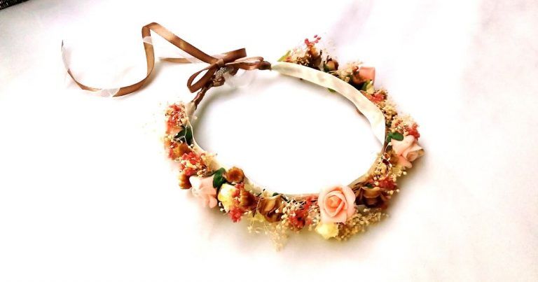 DIY corona de flores para ocasiones especiales