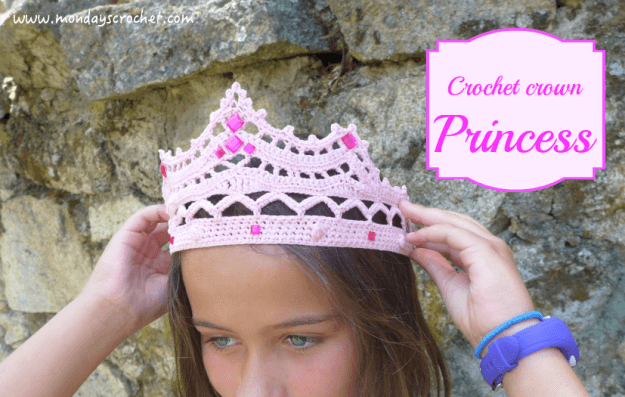 DIY Corona de princesa a crochet
