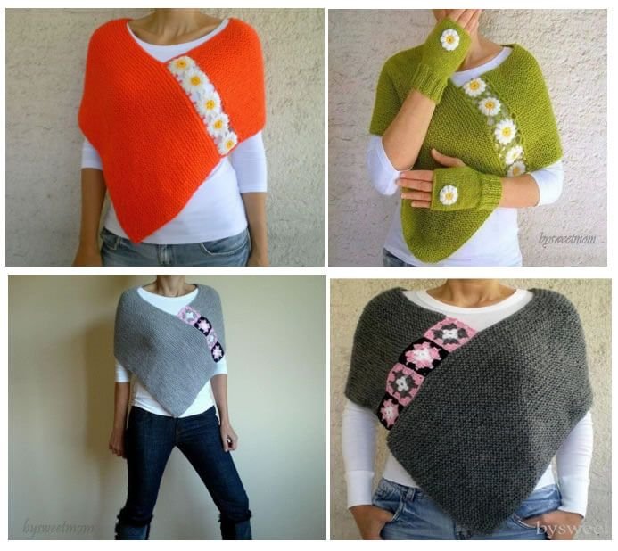 ponchoasimetrico DIY poncho asimƩtrico a crochet