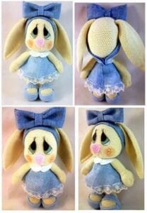 Conejita amigurumi linda 1