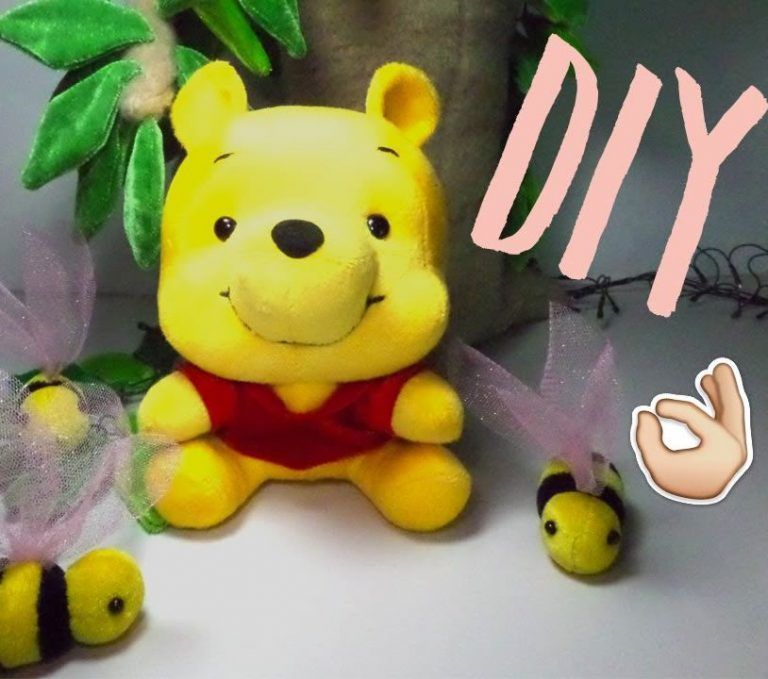 DIY Como hacer peluche de Winnie Pooh Baby