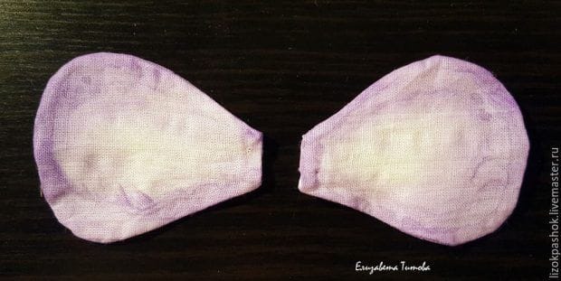 DIY Muñeca de tela mariposa lavanda