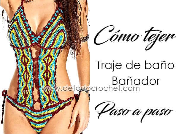 DIY trikini a crochet