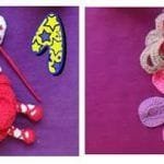 Muñeca amigurumi articulable