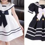 Patrón vestido marinero infantil