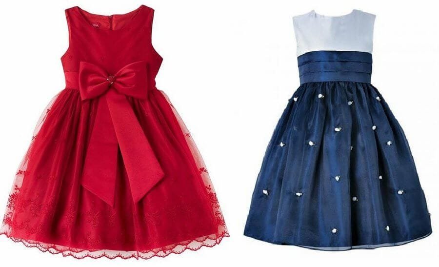 Patrón de Vestido de fiesta de niña