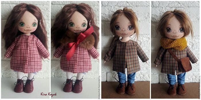 Como coser un abrigo para muñeca