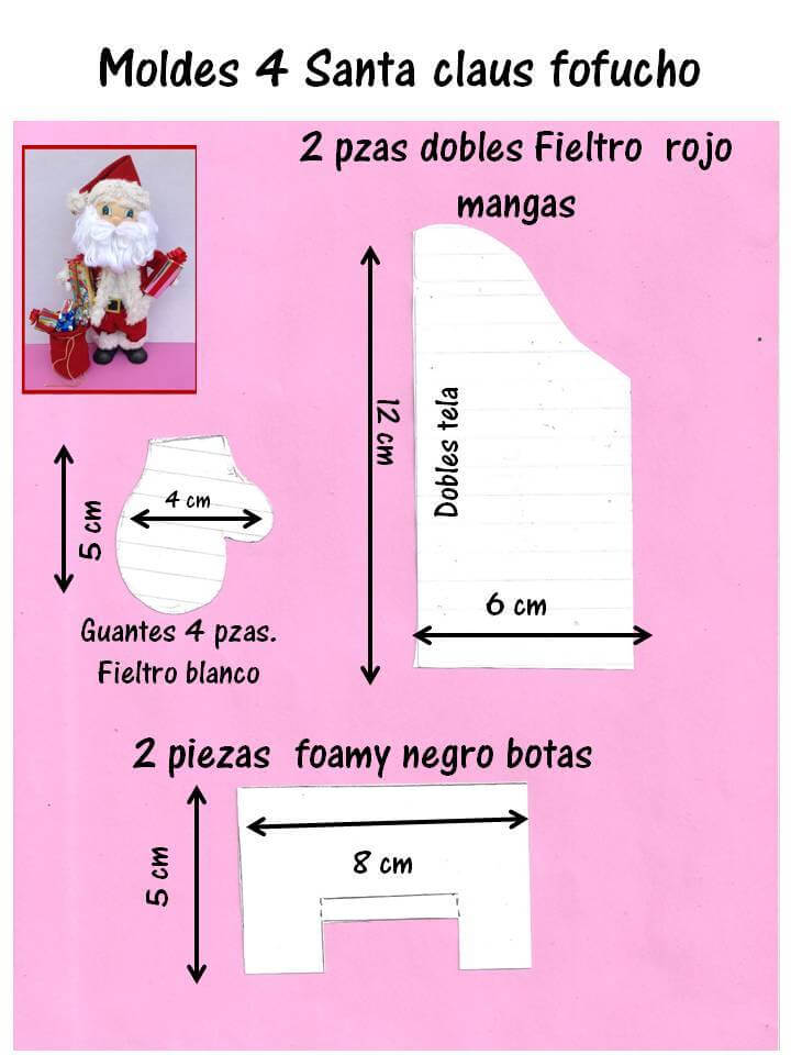 DIY Papá Noel DIY Papá Noel