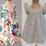 Vestido de niña sencillo