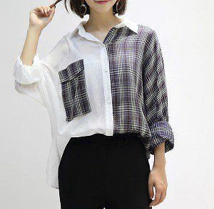 Blusa camisa manga murciélago