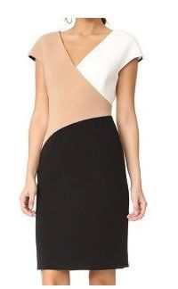 Vestido con cortes diagonales y manga japonesa