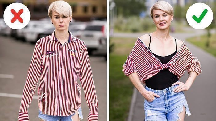 DIY de 40 trucos de ropa o costura