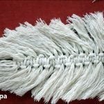 Como hacer una Pluma macramé