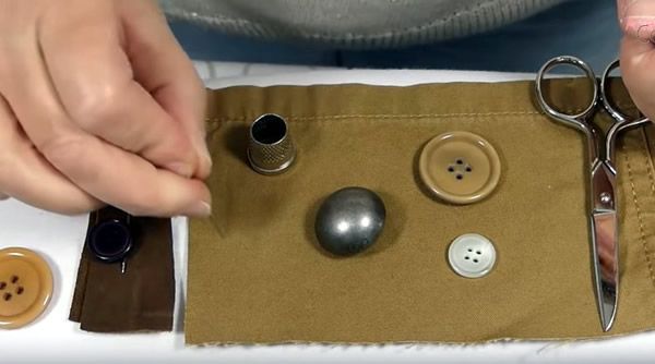 Como coser botones a mano