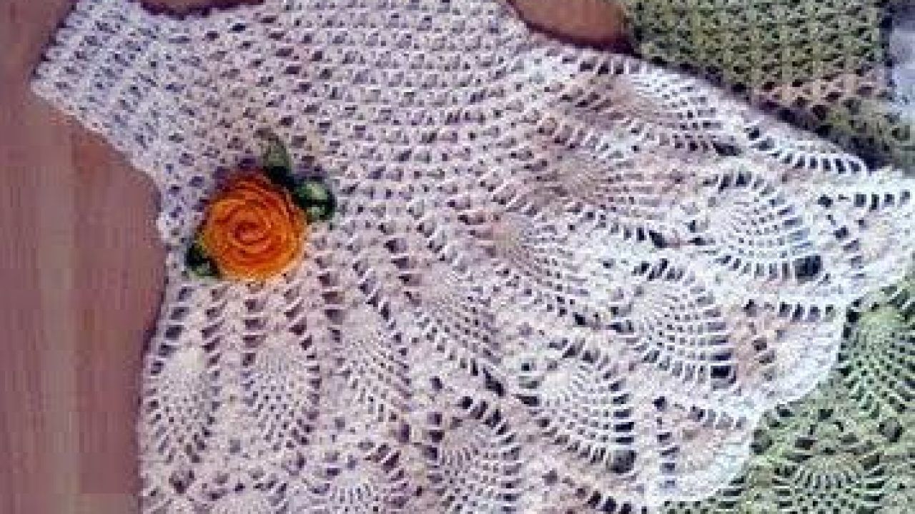 DIY Vestido para a crochet - gratis