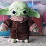 DIY Baby Yoda en amigurumi crochet