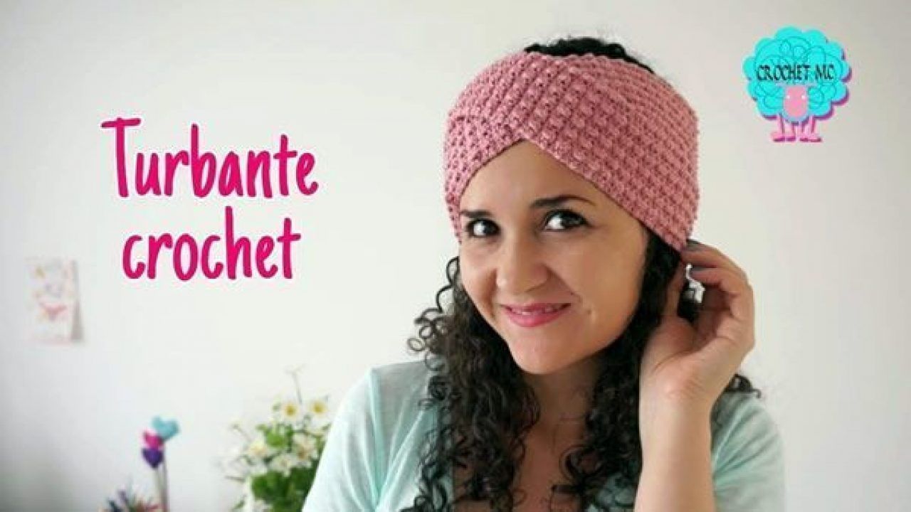 Turbante banda el cabello a crochet Patrones gratis