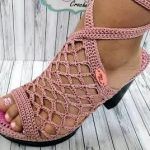 Como hacer unas lindas sandalias a crochet