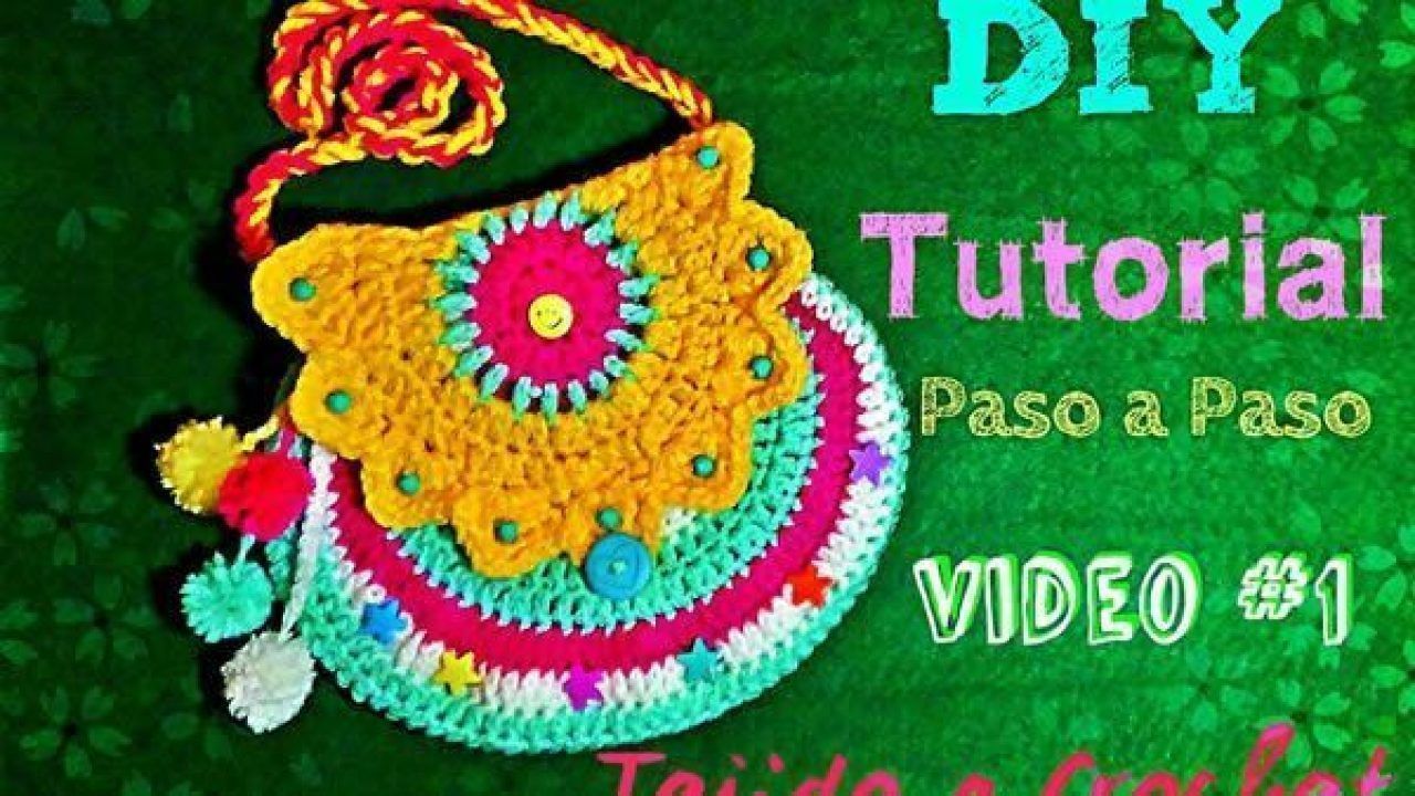 DIY Bolso para a crochet - gratis