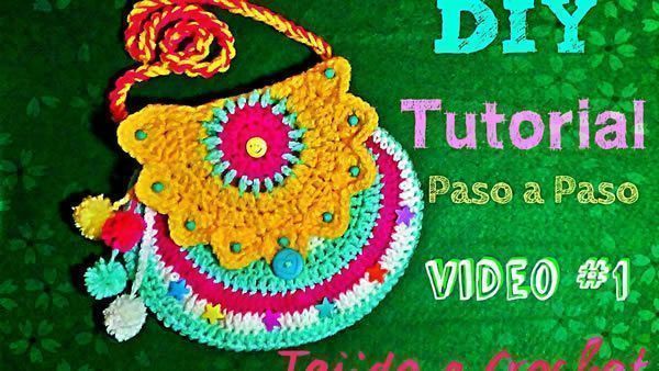 DIY Bolso para niña a crochet