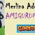 Muñeca Merlina Addams Amigurumi