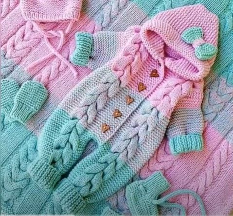 DIY Enterizo para bebé tejido a crochet