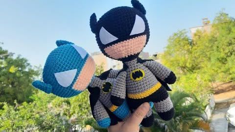 Batman tejido en amigurumi o crochet