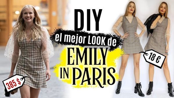 DIY vestido de Emily en Paris paso a paso