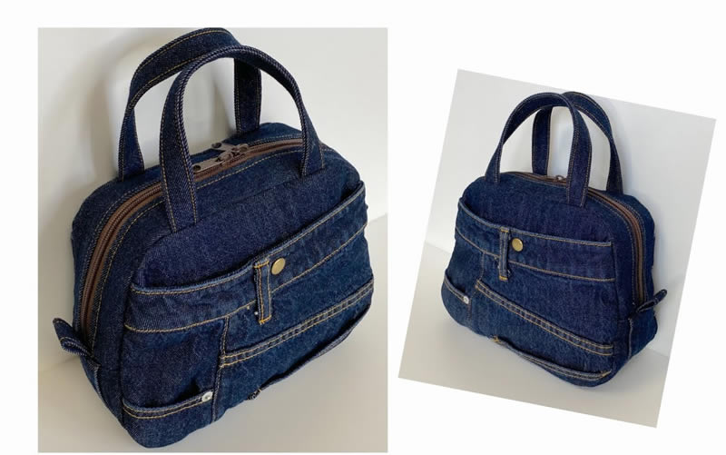 Bolso jeans reciclado