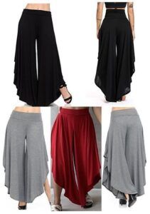 Pantalon Palazzo muy anchos