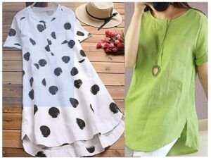 Vestido camisero casual de manga corta