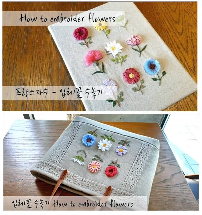 DIY Bordar flores a mano paso a paso
