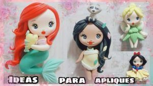 Princesas en porcelana fría paso a paso
