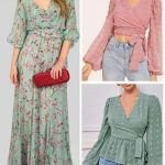 Blusa peplum, top o vestido largo con patrones