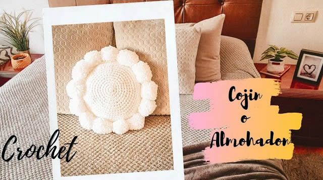 DIY Cojín o Almohadón a crochet