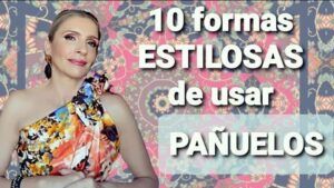 10 Ideas con estilos para llevar pañuelos