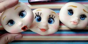 Modelar diferentes Bocas y expresiones en porcelana fría