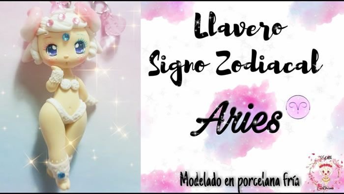 Muñeca Aries en porcelana fría paso a paso